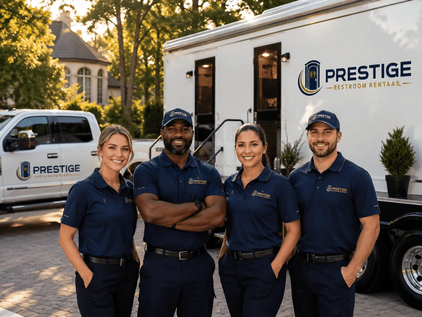 Trusted Luxury Portable Restrooms company in Drake, ND